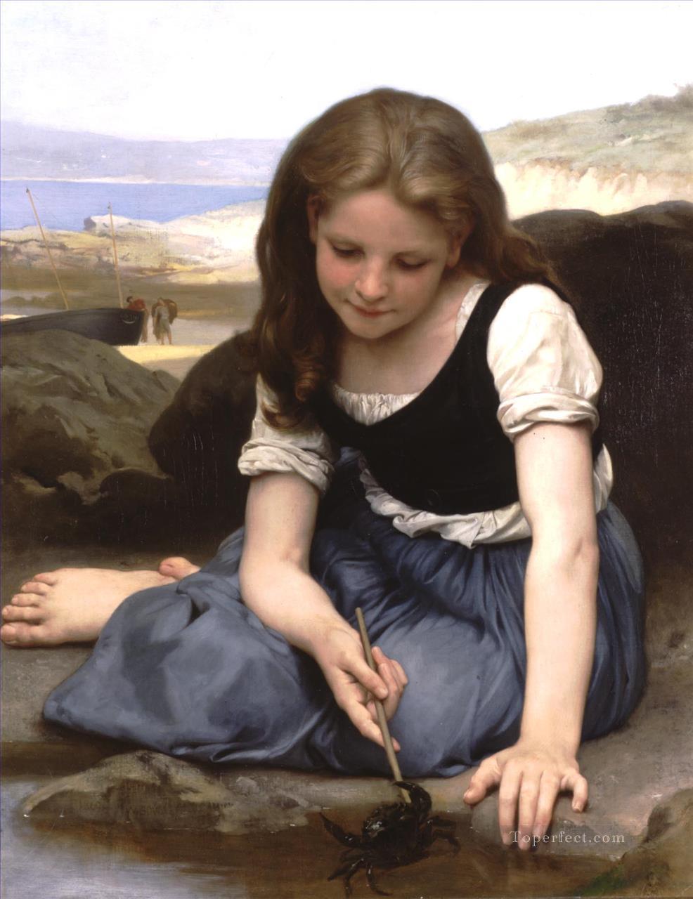 El realismo del cangrejo William Adolphe Bouguereau Pintura al óleo